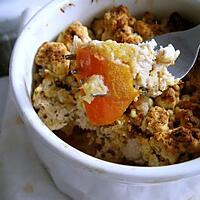 recette Crumble de tomates au thon