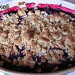 recette Crumble pommes et fruits rouges