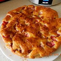 recette Gâteau au yaourt et aux fraises