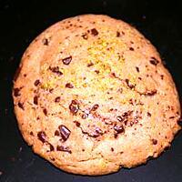 recette cookies aux pépites de chocolats et aux éclats de pistaches