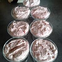 recette Mousse de fraises