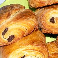 recette Pains au chocolat "chocolatines"