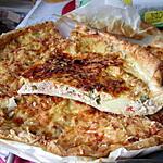 recette tarte thon  macédoine,  pomme de terre