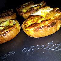 recette Tartelettes carottes-mozzarella