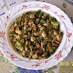 recette BROCOLIS EN MER