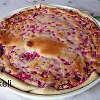 recette Tarte aux groseilles