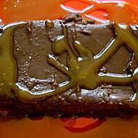 recette CROUSTILLANT AU CHOCOLAT SAUCE CARAMEL