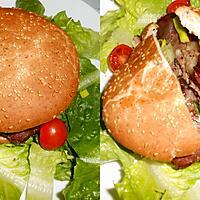 recette BURGER AUX SAVEURS "CORSE"