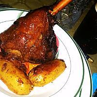 recette Souris d'agneau confite thym/miel