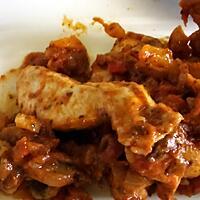 recette POULET "BASQUAISE"