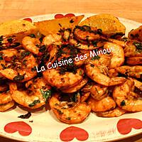 recette Crevettes épicées à la Marocaine