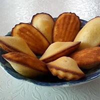 recette Madeleines a l'orange confite