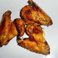 recette AILES DE POULET ROTIES AU MIEL ET CITRON