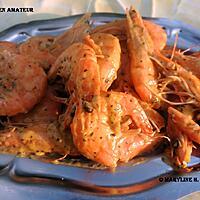 recette Crevettes au pastis