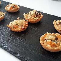 recette Minis tartelettes saumon epinard ricotta