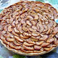 recette Tarte aux pommes et gelée de coing aux épices