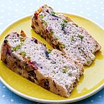 recette pain aux légumes et au lard