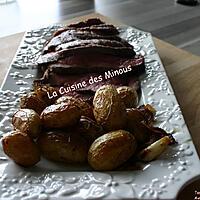 recette Filet de Bœuf aux grenailles confites