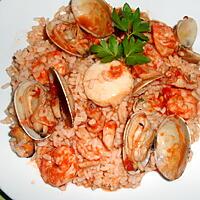 recette RISO ALLO SCOGLIO