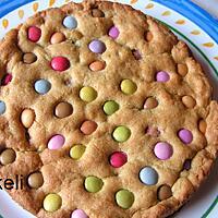 recette Cookie géant aux smarties