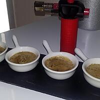 recette Crème brûlée au foie gras