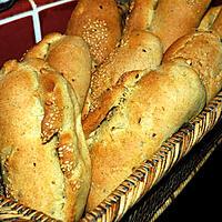 recette Petits pains aux noix et multiples farines