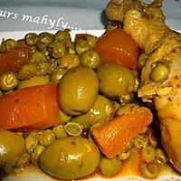 recette tagine de p'tit pois olive