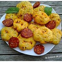 recette Cookies au chorizo et graines sésame