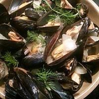 recette Moules fenouil crème