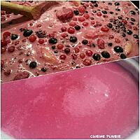 recette Glace aux petits fruits rouges (et rhubarbe)