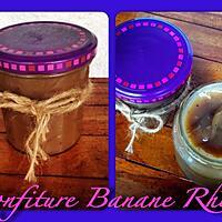 recette Confiture Banane Rhum Vanille