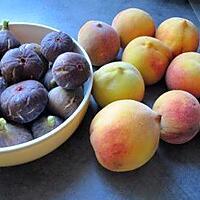 recette Confiture pêches & figues