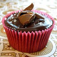 recette Cupcakes Chocolat au Beurre Salé & Éclats de Daim