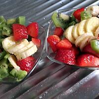 recette SALADE DE FRUITS