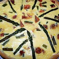 recette Quiche aux asperges vertes et jambon aoste