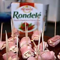 recette roulés au rondelé