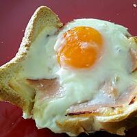 recette croque oeuf facile et rapide