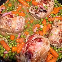 recette Paupiette / petits pois carottes