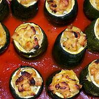 recette Courgettes farcies au poulet (compatible dukan)