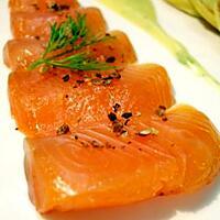 recette Gravlax de saumon