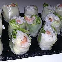 recette Sushis de printemps