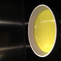 recette Velouté courgette curry lait de coco