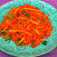 recette Salade de carottes rapées à la mimolette