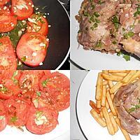 recette CONFIT DE CANARD AUX TOMATES PROVENCALES