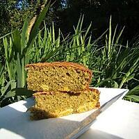 recette Cake Matcha/abricot/huile de sésame