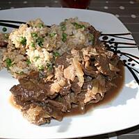 recette boeuf aux oignons