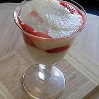 recette verrine de tapioca et fraise