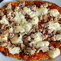 recette Pizza au thon dukan