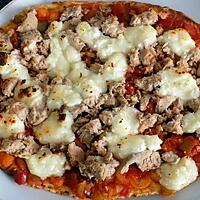 recette Pizza au thon dukan