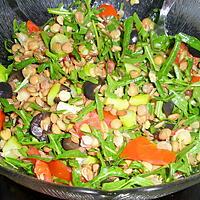 recette Salade de lentille composée